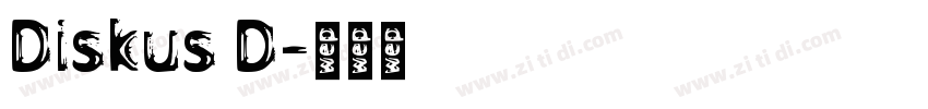 Diskus D字体转换